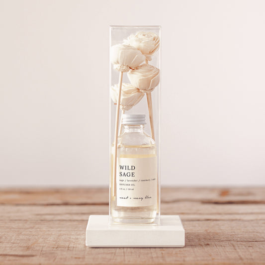 Wild Sage Floral Diffuser