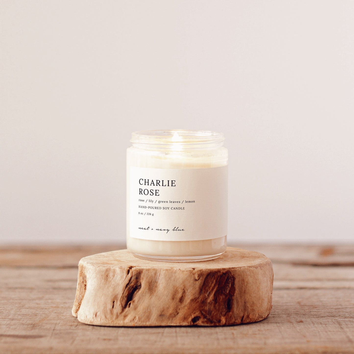 Charlie Rose 8 oz Soy Candle