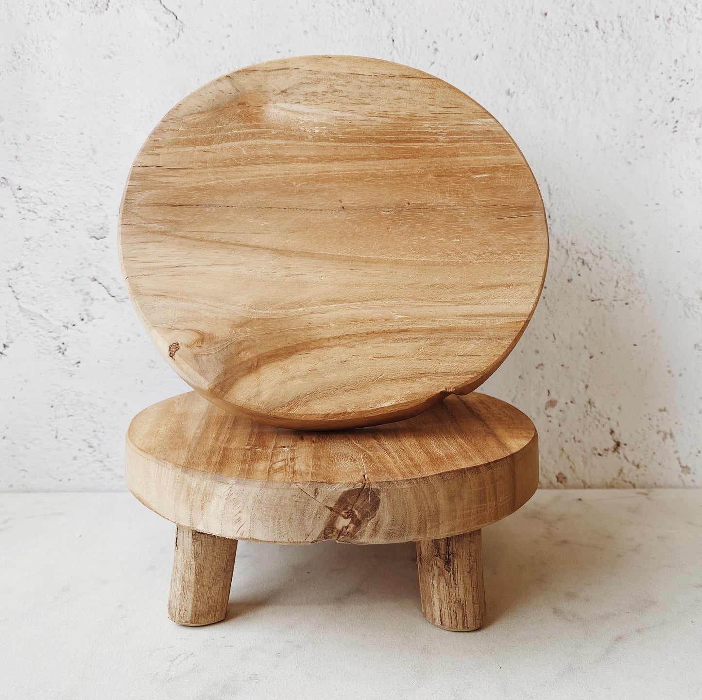 Wood Pedestal