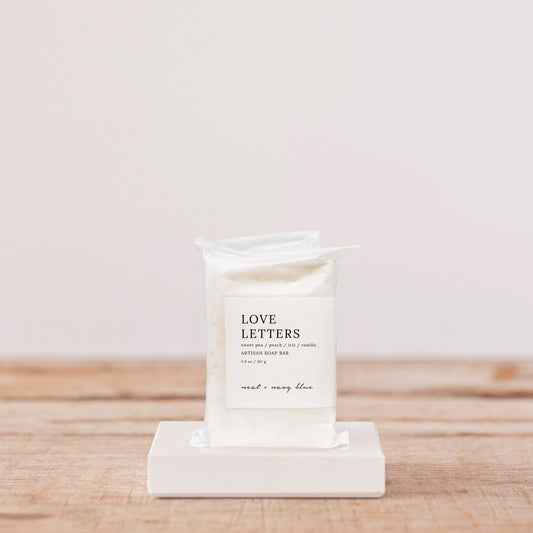 Love Letters Artisan Soap Bar