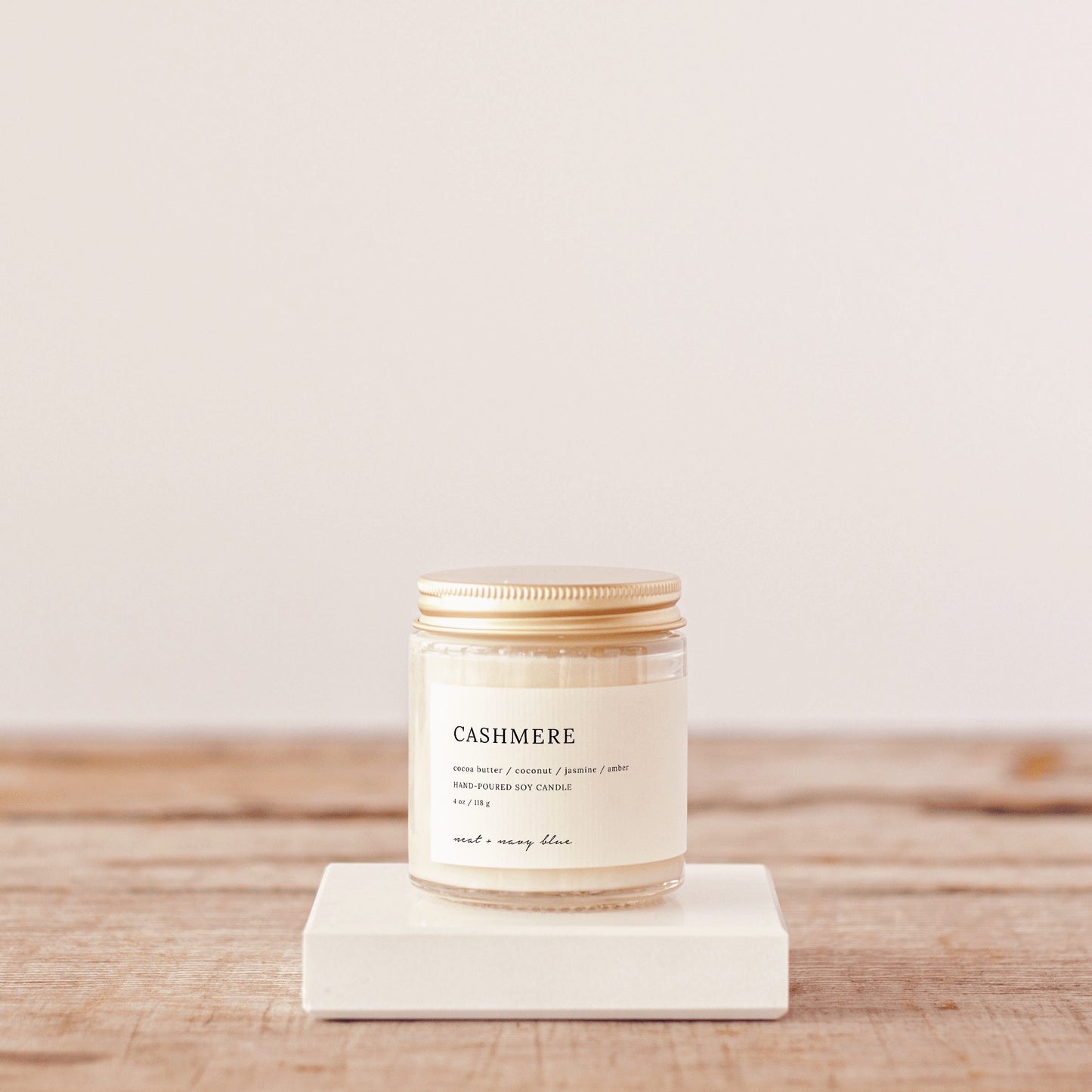 Cashmere 4 oz Soy Candle