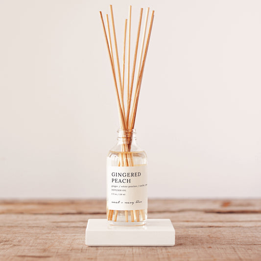 Gingered Peach Reed Diffuser