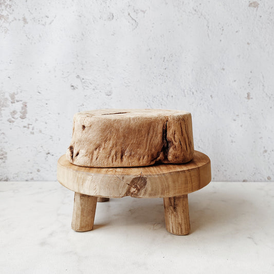 Wood Pedestal